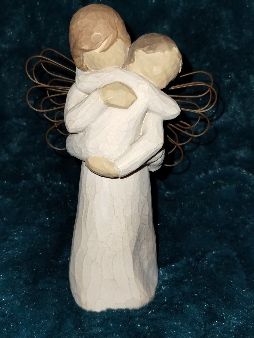 Willow Tree Angel's Embrace Figurine Susan Lordi DEMDACO Angel Child 2002